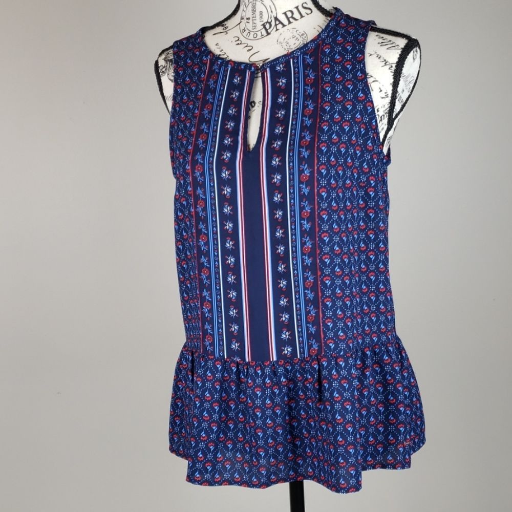 {Tommy Hilfiger} Floral Dressy tank top
